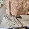 Meat saw, wooden pulley, wash plunger