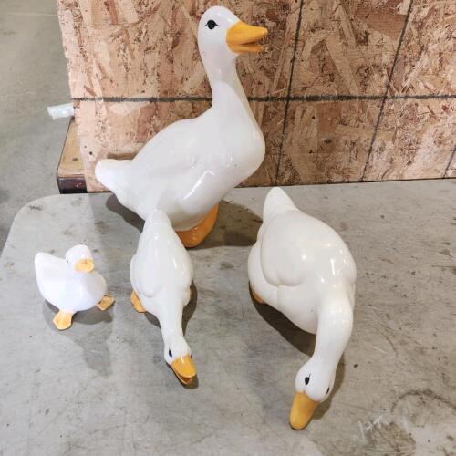 Glass ducks