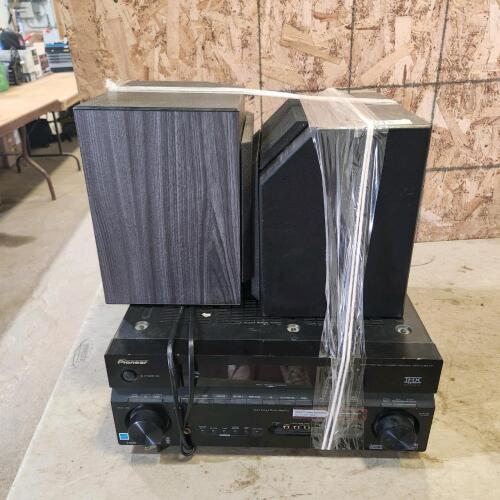 Pioneer reciever & speakers