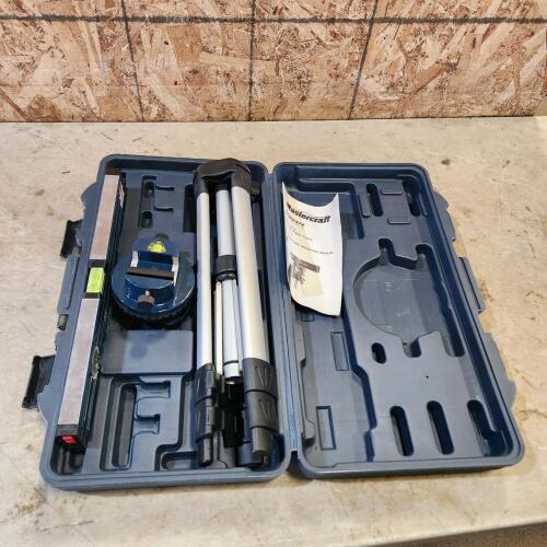 Laser level w tripod