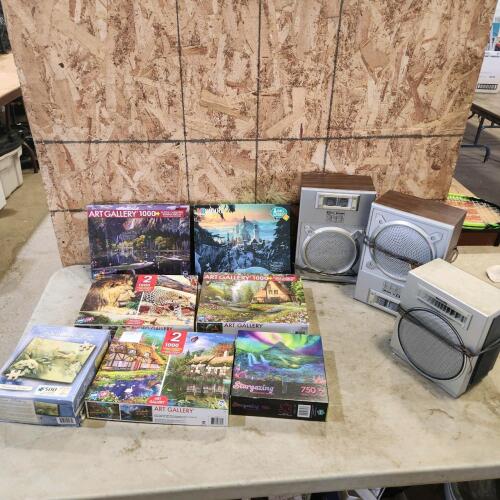 Puzzles, speakers