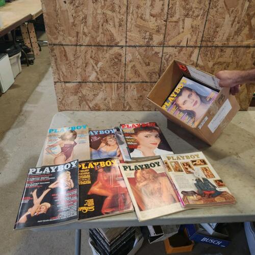 70's & 80's Playboy magazines