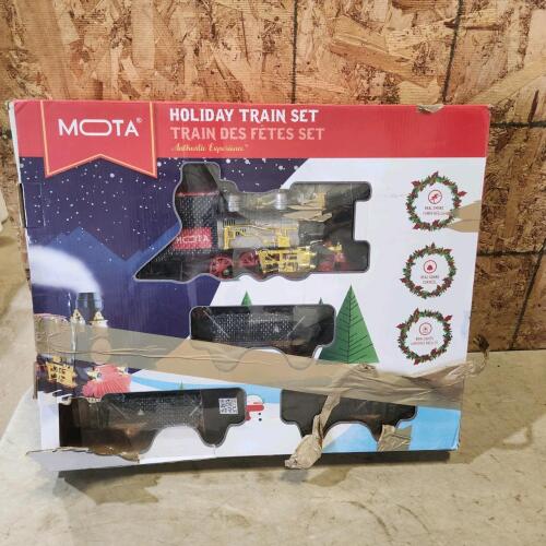 Holiday train set