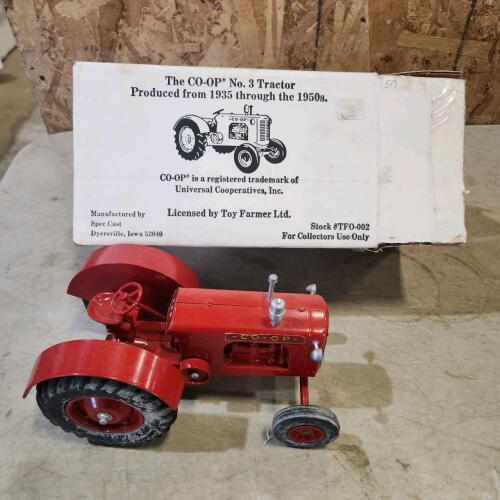 CO-OP Diecast tractor