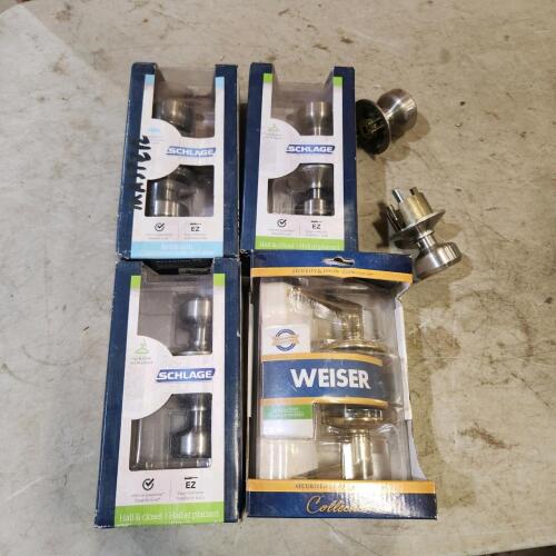Interior door knobs