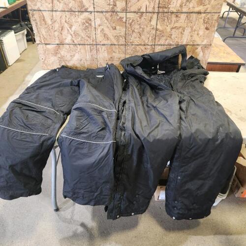 Large snow pants & xl cold wave overalls