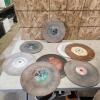 Various sized metal & concrete quick cut blades