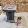Propane fire table