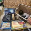 Laptop bag & various household items