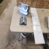 Corner pieces for tie down straps, stainless steel pieces