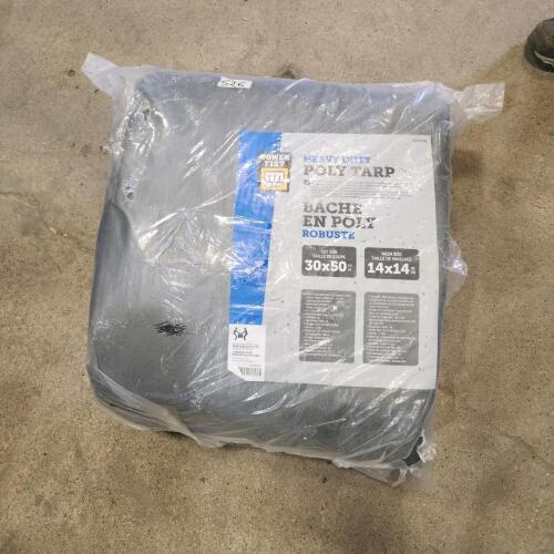 New 30'x50' tarp