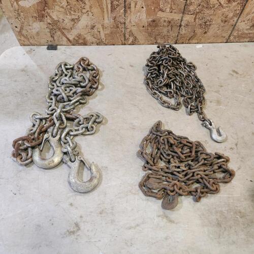 3/8", 1/4" chains