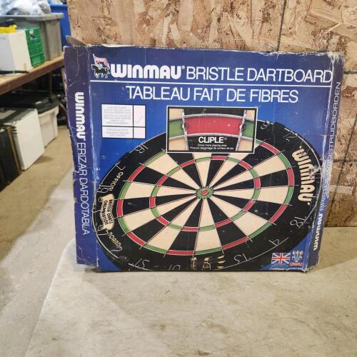 Dart board, no darts