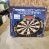 Dart board, no darts