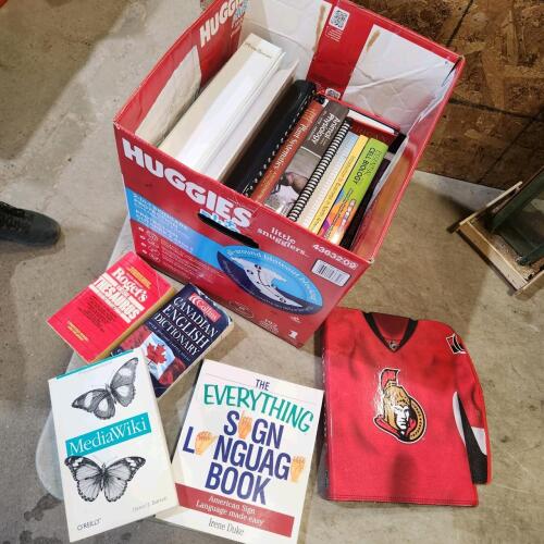 Assorted books
