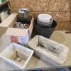 Various sized planters, etc.