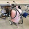 Sandblaster missing wheel