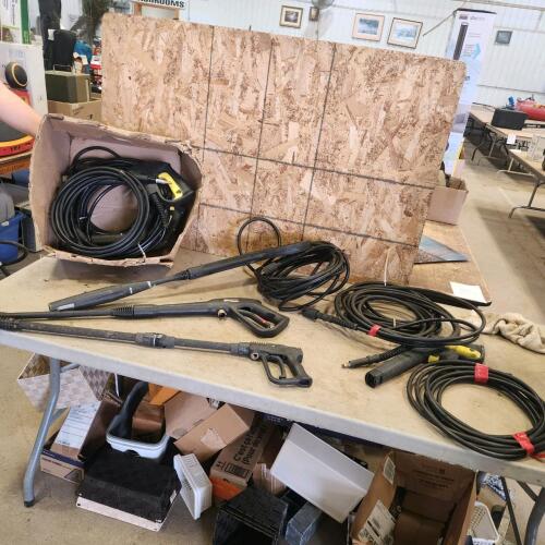 Pressure washer wands & hoses
