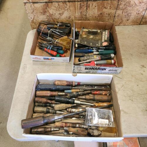 Assorted screwdrivers