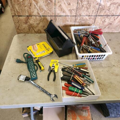 Screwdrivers & various tools