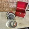 Milwaukee 8" skilsaw w blades