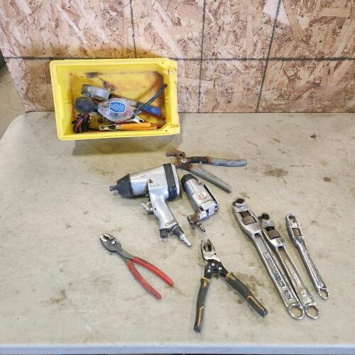 Knipex pliers, adj wrenches, air tools, etc.