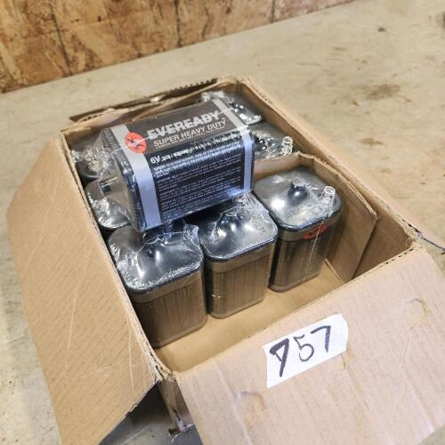 10 6V Batteries 4"L 2.5"W 2.5"D