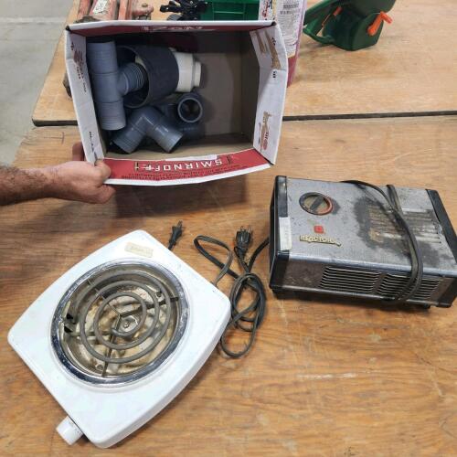 Hot plate, heater, etc.
