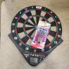 Electronic dart board w darts
