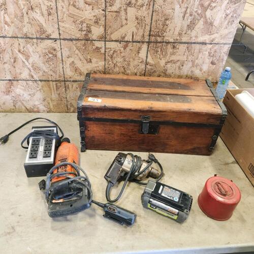 Ram set, rotary hammer drill, power bar, chest, etc.