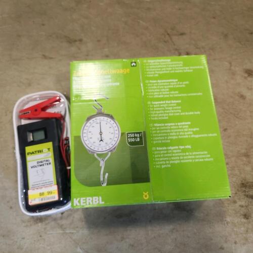 250kg Hanging scale, voltmeter