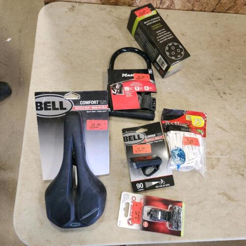 Bike accessories, etc.