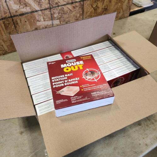 48 Mouse bait stations