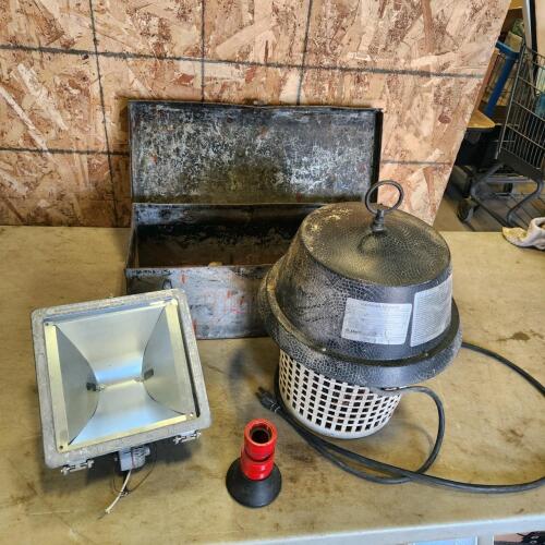 Toolbox, electric bug killer
