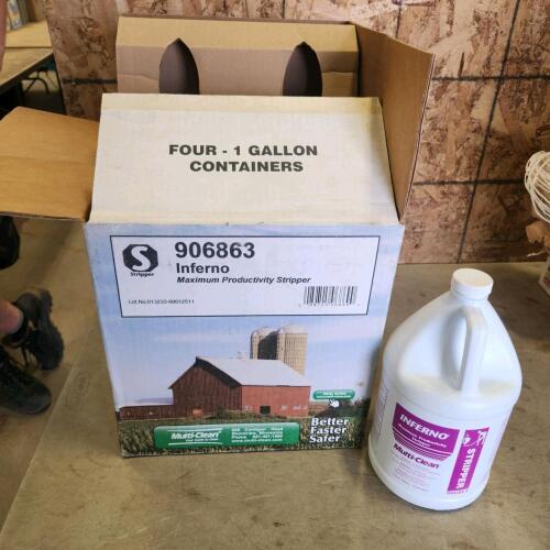 4 Gal multi clean stripper
