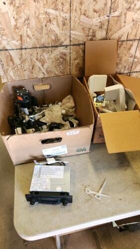 Various castor wheels, ice maker kit, cassette player