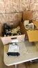 Various castor wheels, ice maker kit, cassette player
