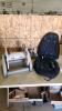 Plastic hose reel, massaging seat cover