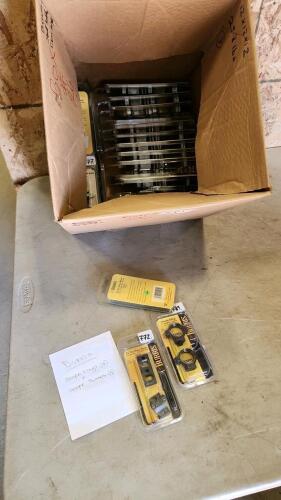 17 Burris scope rings, 14 Burris scope bases