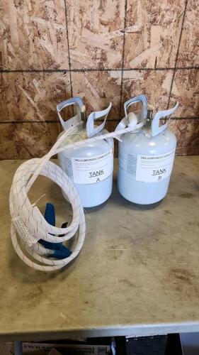 2 Component foam system tanks