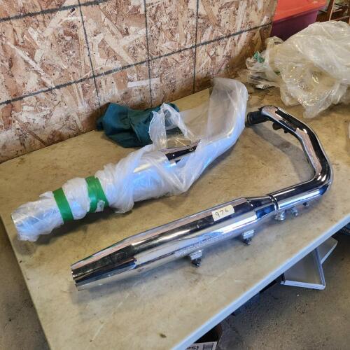 Harley Davidson exhaust pipes