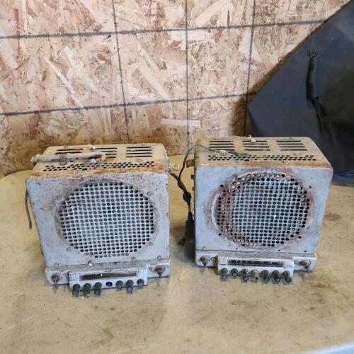 Antique broadcast radios