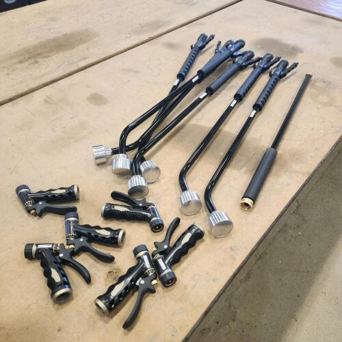 6-36" Watering wands, 1-28" extender, 6-hose ends
