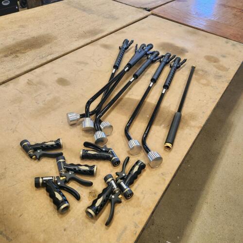 6-36" Watering wands, 1-28" extender, 6-hose ends