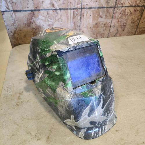 Lincoln auto darkening welding helmet
