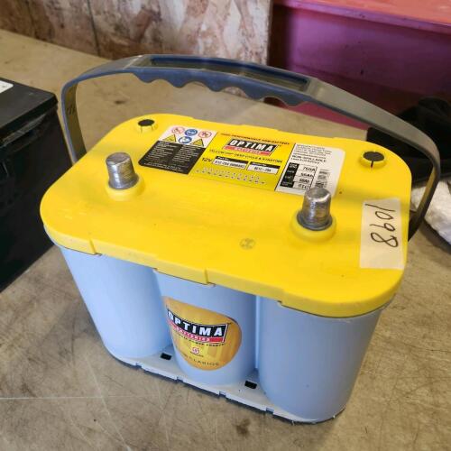 12V Load tested battery 10"L 7"H 7"W