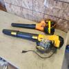 2 Battery powered leaf blowers