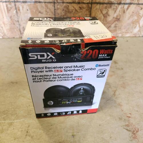 Bluetooth head unit, 6.5" speakers