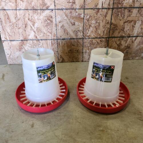 2 Poultry feeders