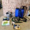 Sprinkler, water pumps, sprayer, watering can, etc.
